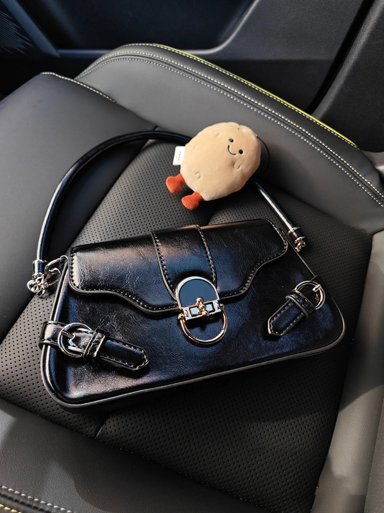 designer Niche Handbag for Women 2025 New Underarm Bag Melard Retro Shoulder Bag High-end Fashion Commuter Crossbody Bag