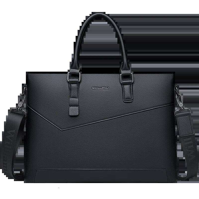 OLOEY Men's Casual Briefcase Large Capacity Fashion One Shoulder Computer Bag Multi functional Commuter Backpack