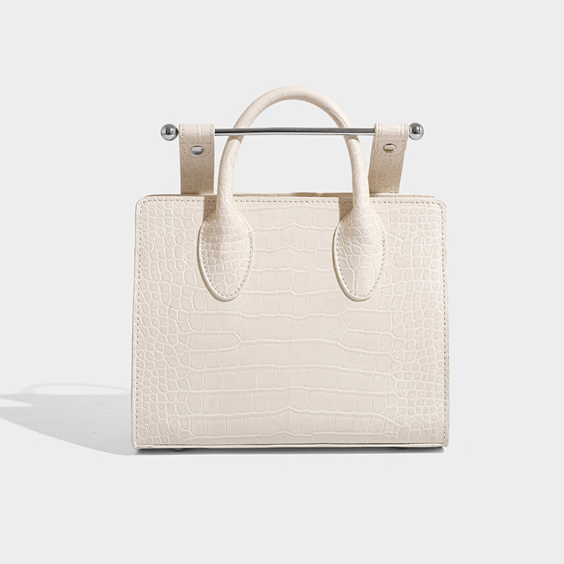 Free Shipping Summer New Luxury Fashion Handbag Niche Large Designer Bags Capacity High-end Sense Single Shoulder Crossbody Crocodile Pattern Small Sq