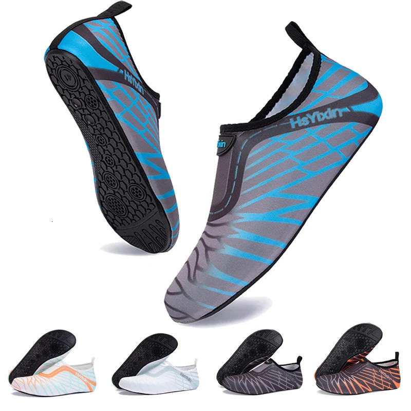 Unisex outdoor water shoes Comfortable quick drying beach socks Barefoot shoes Men women Swimming sneakers Yoga casual shoes 250605
