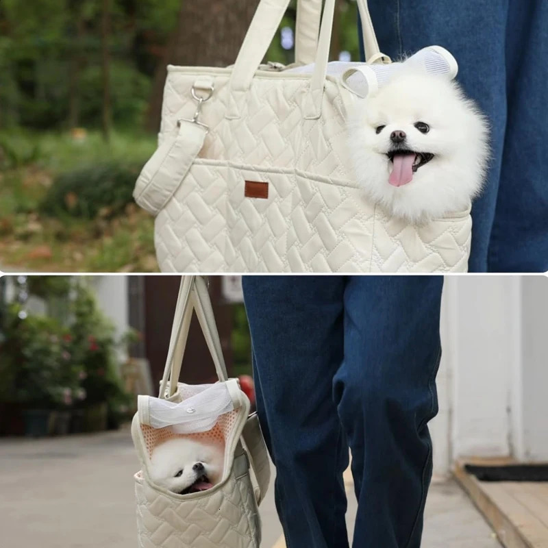 Pet Bag Dog Go Out Portable Backpack Cat Travel Messenger Bag Car Washable Puppy Tote Safety 250603