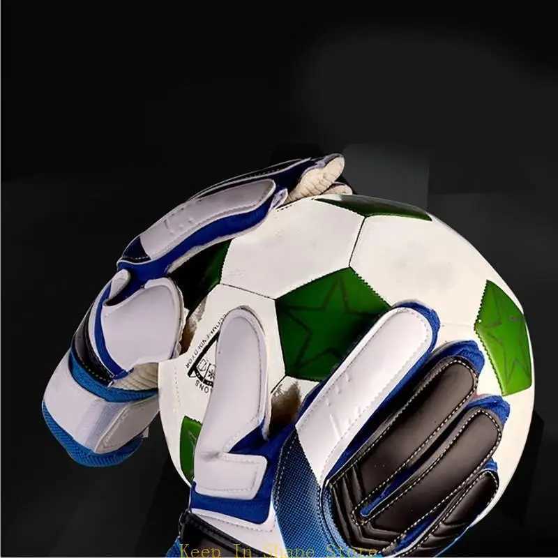 U1JC Goalkeeper Gloves Breathable Goalie Gloves Breathable Football Goalkeeping Glove XJ250606