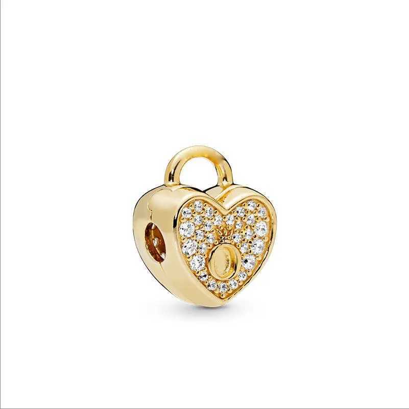 New European 925 Sterling Silver Plated Gold Color Safety DIY Bead Fit Original Charms Bracelet For Women Jewelry Accessories XJ250607