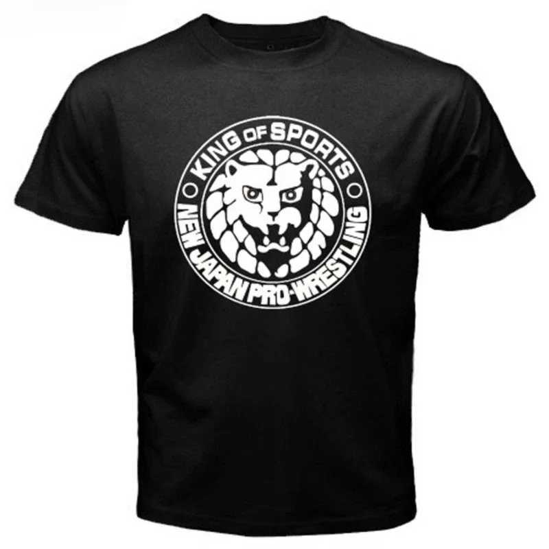 men Unisex New sbz99 Japan Pro Wrestling NJPW Martial Arts Mens Black T-Shirt Size S-4XL Cool Casual pride t shirt tops W250607