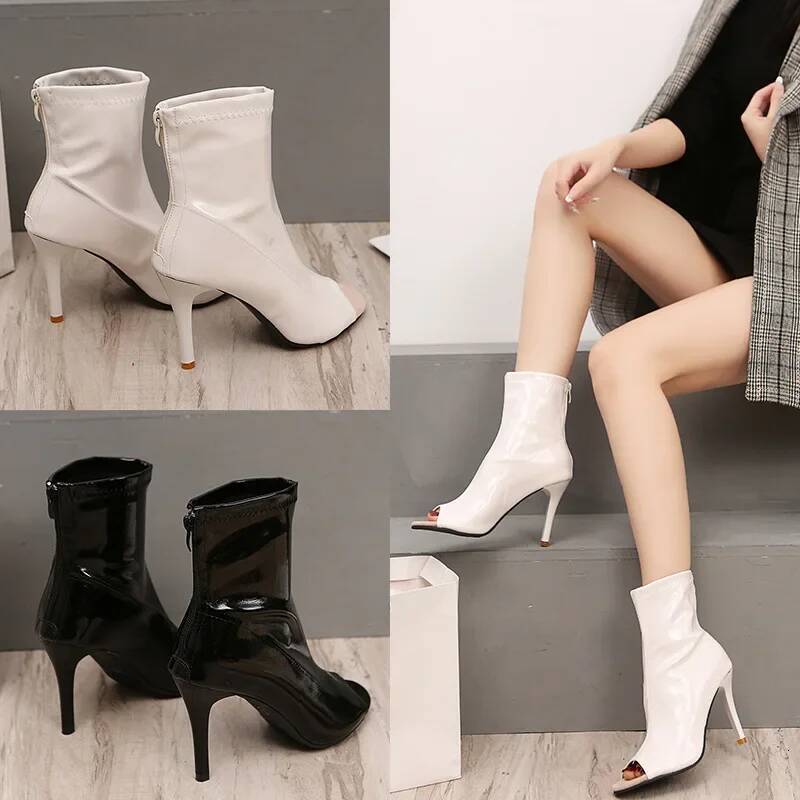 Ddmyoutdoor Shoes High Quality Slip On Women S Boots Fashion Pleated Office And Career Sexy Pointed Zapatos Outdoor Shoes