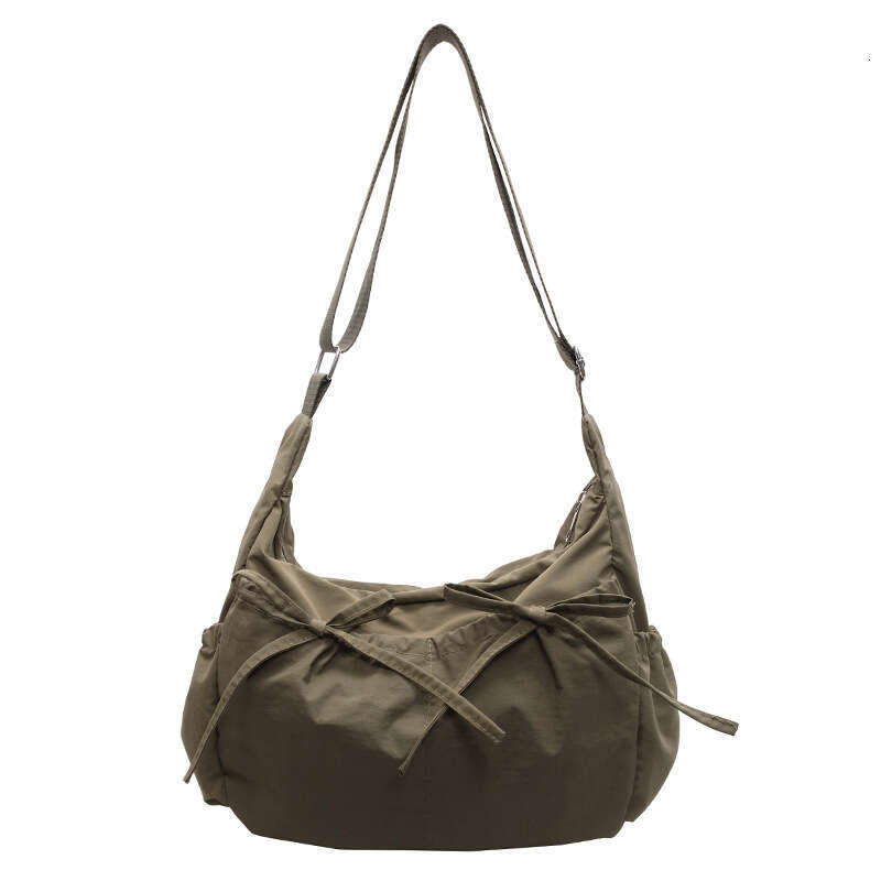 Casual Wrinkled Tote Large Capacity Lightweight Travel Class Commute Crossbody Women's Bag