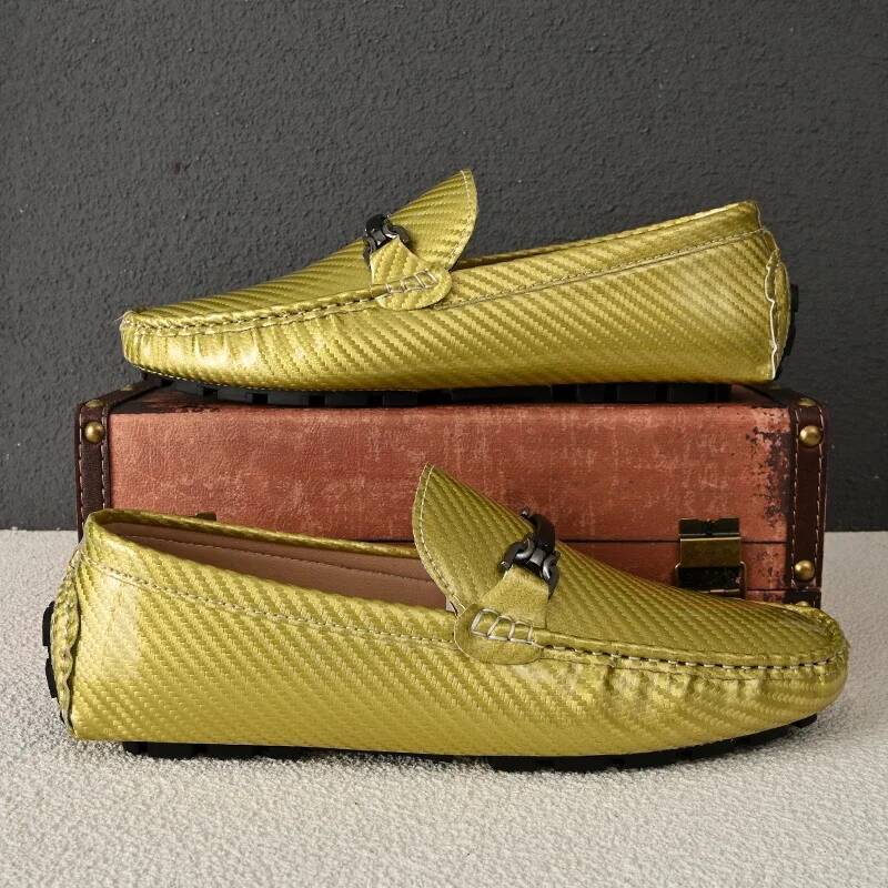 Ddmyoutdoor MAEDEF Men S Shoes New Fashion Loafers Slip On Casual Comfortable Flats Breathable Outdoor Anti Slip High Quality Soft Footwear Outdoor Sh