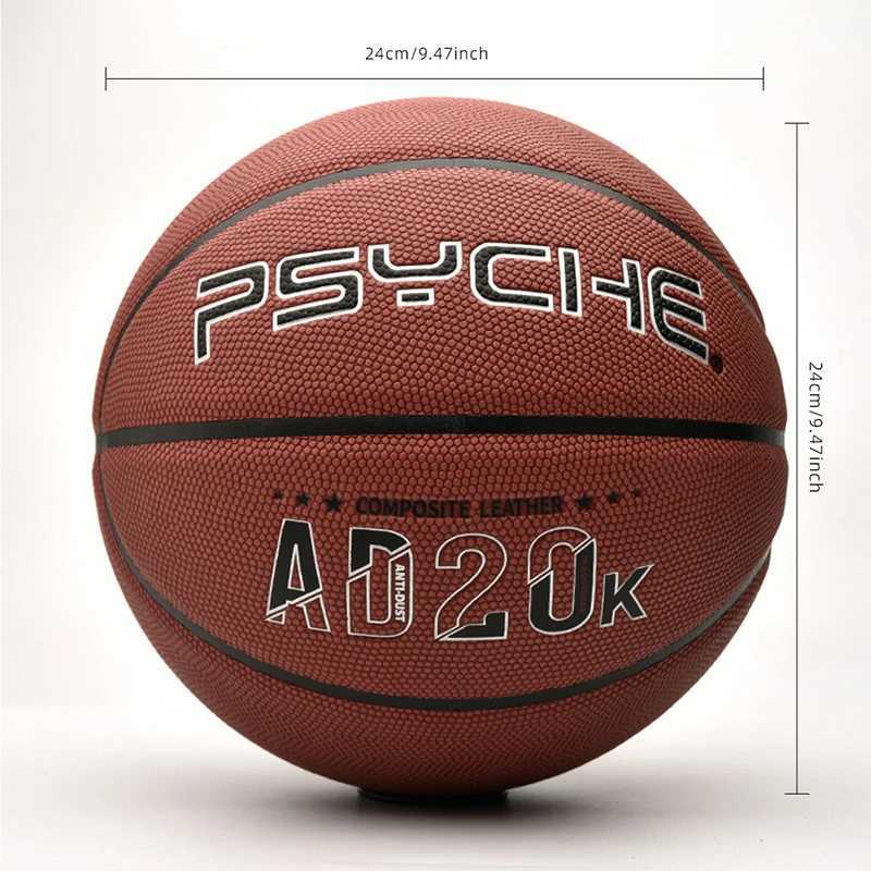 PSYCHE Size 7 Wear-Resistant Anti-Slip Basketball PU Material Outdoor/Indoor Professional Basketball Ball StreetballXJ250606