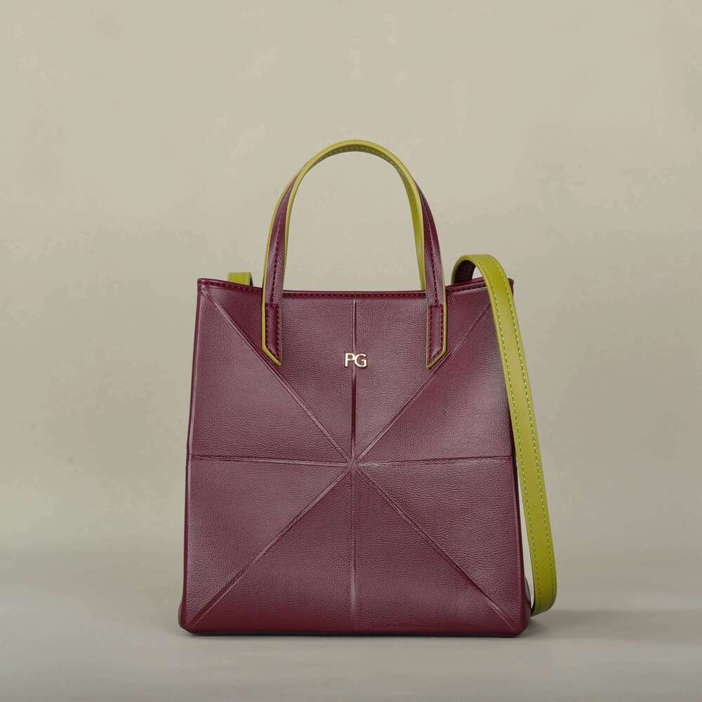 PG Cross Or Single Shoulder Classic Simple Yet Fashionable Foldable Design Women's Handbag