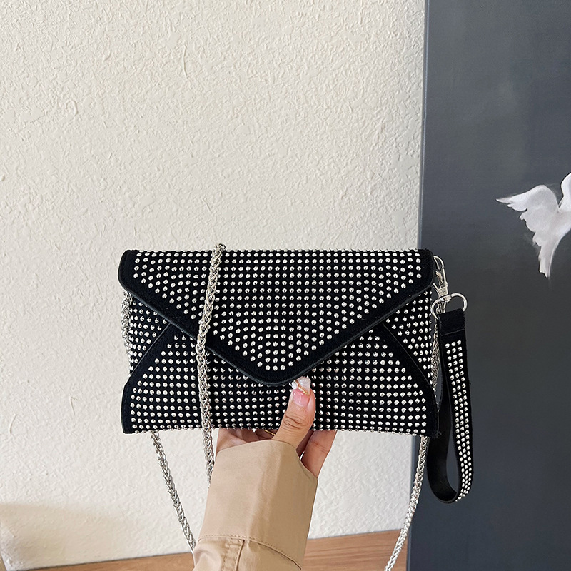 2025 Diamond Bag with Inlaid Diamonds Fashion Party Bag Rhinestone Clutch Bag Handbag Shoulder Crossbody Small Bag for Women Trendy Free Delivery Desi