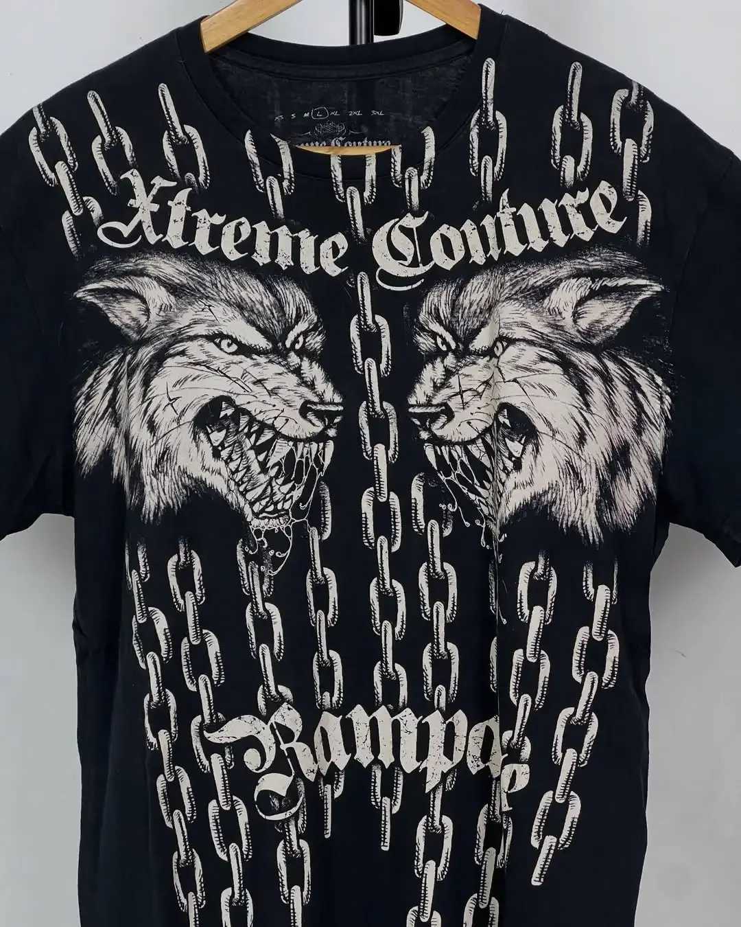 American Style Primary Color Y2K Black Stripes Cartoon Monster Creative Printed Cotton T-shirt Men Loose Sports Couple Clothing W250607