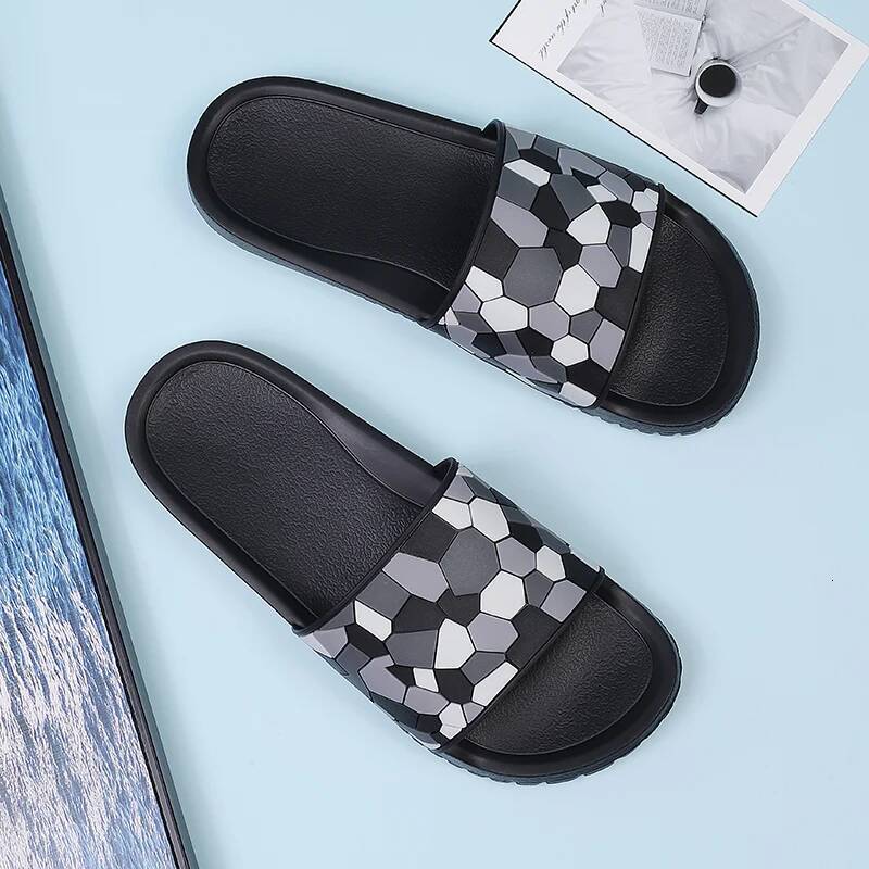 Ddmyoutdoor Fashion Men S Sandals Anti Slip Wear Resistant EVA Comfortable Home Slippers Bathroom Bath Flip Flops Big Size Shoe Beach Shoes outdoor sh