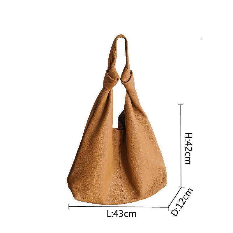 Nesitu Large Capacity High Quality A4 Hobos Full Grain Genuine Leather Women Shoulder Bag Handbag Purse Black Brown Coffee M9175 2025/06/07