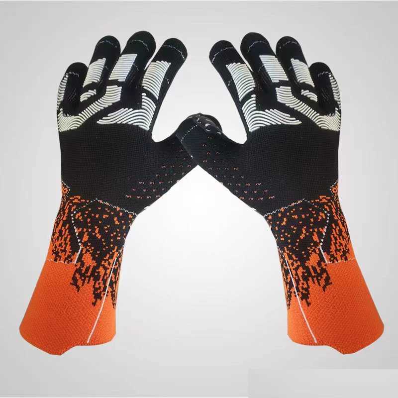 Oriental Deer Football Goalkeeper Gloves Thickened Soccer Goalie Gloves Football Suit For Adults Kids No Finger ProtectionXJ250606