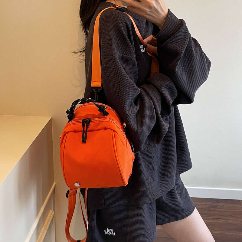 Lightweight Waterproof Simple Handbag 2025 New Women's Design Versatile Double Shoulder Shell Bag Mommy Backpack