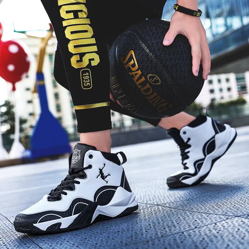 Ddmyoutdoor YH Profession Basketball For Men New Trend Basketbasll Sneakers S Shoes Non Slip Athletic Training Sport Boots Male Outdoor Shoes