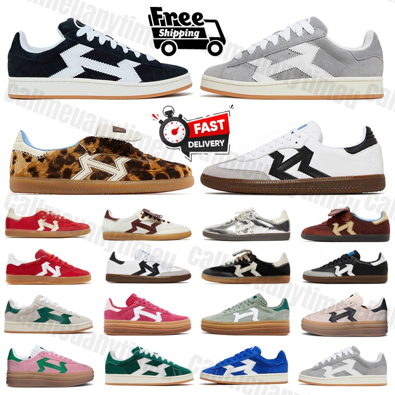 mens shoes White Leopard Core Black Silver Canvas rubber Women's sneakers Metallic Cracked Leather Lightweight breathable outdoor sport shoe free shipping trainer