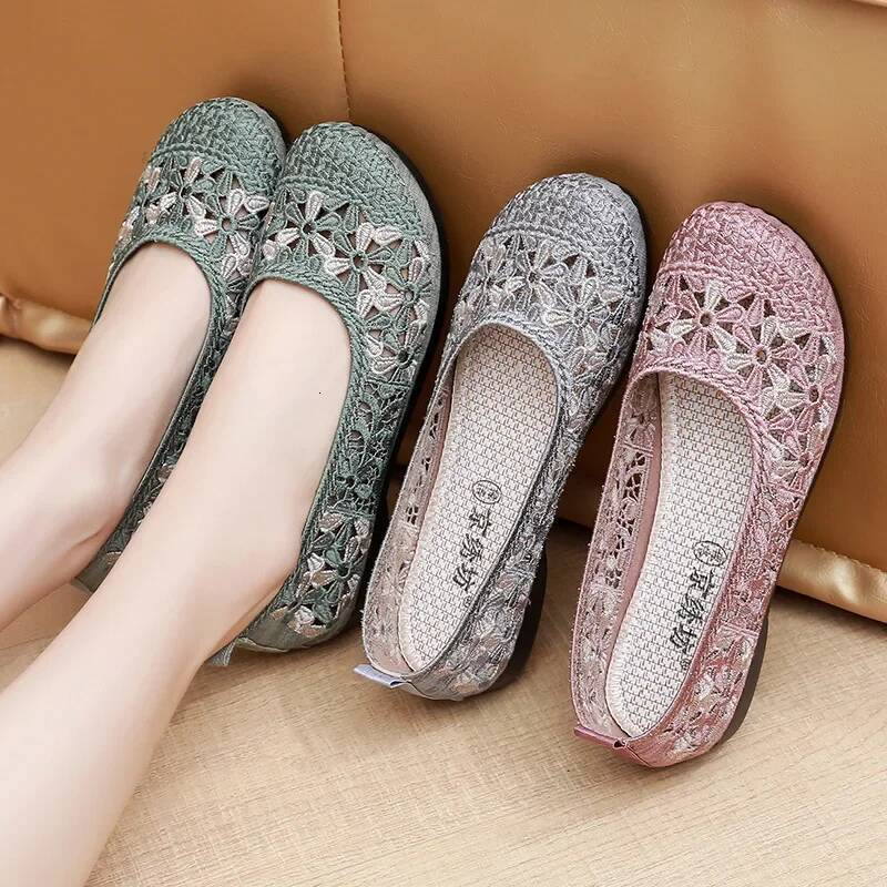 ddmyoutdoor Women S Breathable Mesh Hollow Out Lightweight Slip On Comfortable Casual Shoes Outdoor Outdoor Shoes