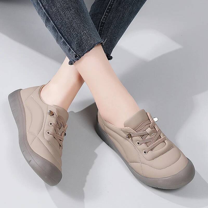 ddmyoutdoor Women S Single Spring Fashion Soft Sole Lightweight Breathable Hiking Comfortable Anti Slip Lazy Casual Flat Shoes Zapatos Outdoor Outdoor