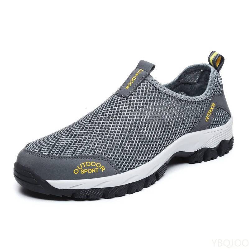 Ddmyoutdoor New Men Summer Comfortable Casual Shoes Slip On Breathable Air Mesh Flats Trainers Sneakers Water Loafers Size Zapatos Outdoor Shoes