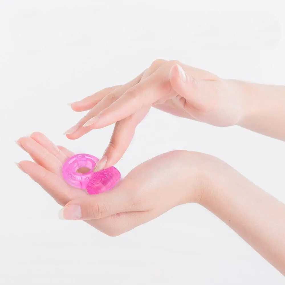 Male Delay Vibrating Cock Ring SEXY Penis Clit Stimulator Vibrator G-spot Sex Toys Men Long Lasting Enhance Couple Toy Pleasure XJ250607