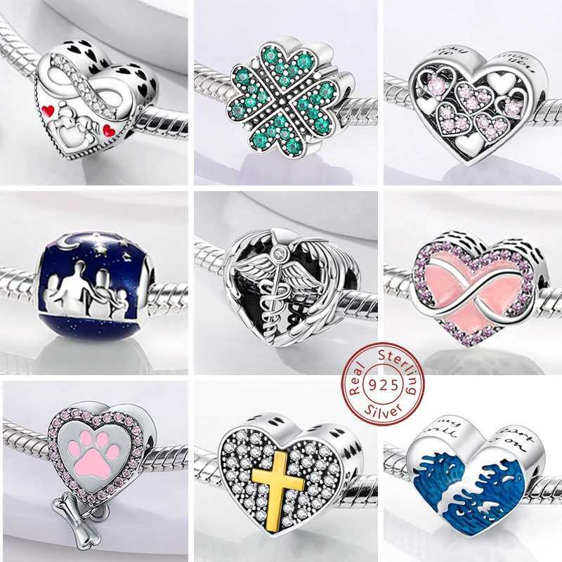 Charm Hot Sales 925 Sterling Silver Charms Beads CZ pave Round Clip Charms Fit Original Bracelet Necklace Charms Jewelry Gift XJ250607