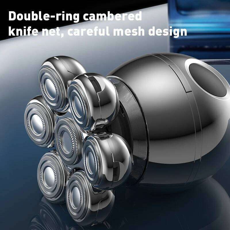 RESUXI 5 In 1 Electric With Charging Base Men's 7D Floating Beard Hair Trimmer Clipper Shaver Waterproof Shaving Hine