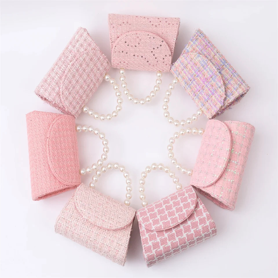 Childrens pearl handbag minimalist crossbody bag class bags for girls kids purses and handbags 250605