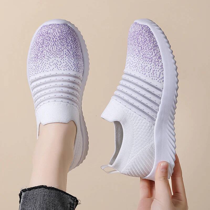 ddmyoutdoor Women S Shoes Lightweight Platform Sneaker Soft Sole Mesh Breathable Walking Comfortable Casual Single Shoe Large Size Outdoor Outdoor Sho