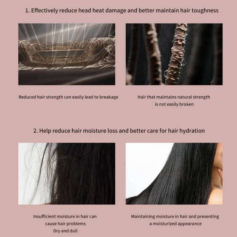 Tinsol 6 In1 Detachable With Attachmentblow Dryerwith Comb For Voluminous Styles - Achieve Salon-Like Results At Home