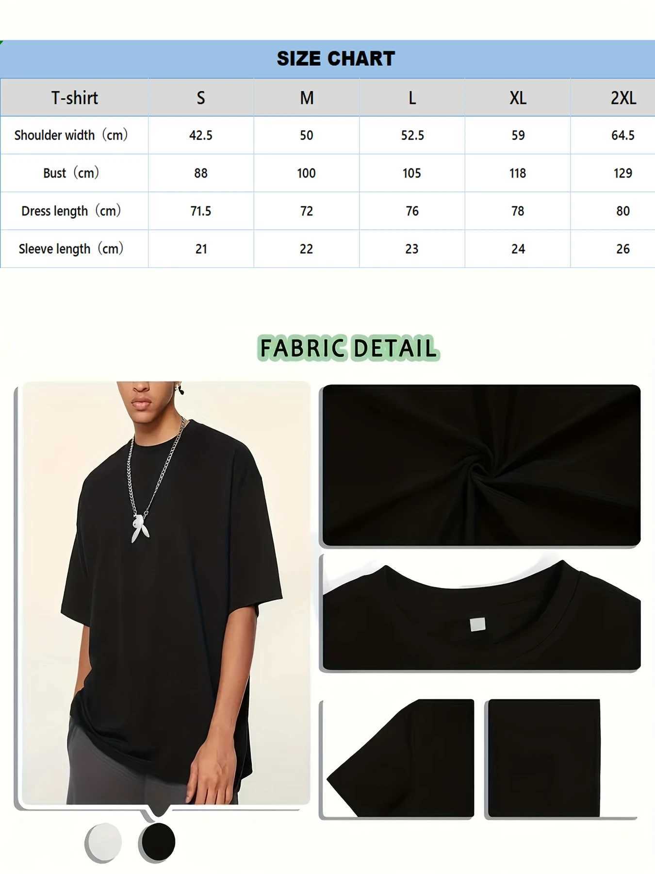 Mens Black Crew - Neck 200g Cotton Short - Sleeves T - Shirt with Music-Themed Trendy Heat Transfer X250607