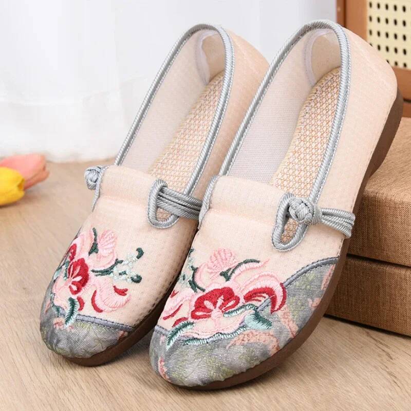ddmyoutdoor Soft Sole Casual Loafers For Women Summer Fashion Knitted Non Slip Breathable Mesh Walking Woman On Platform Shoes Outdoor Outdoor Shoes