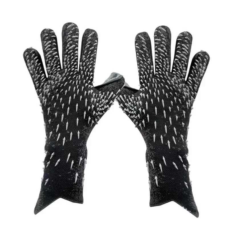 HOT Adults Professional Goalkeeper Gloves Football Latex Thickened Protection Goalkeeper Soccer Sports Football Goalie Gloves XJ250606