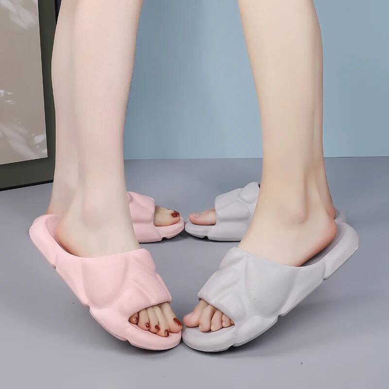 Ddmyoutdoor Men Women Flat Bottom Bathroom Slippers Fashion Soft Sole EVA Indoor Couple Sandals Summer Non Slip Flip Flops Home Shoes Beach outdoor sh