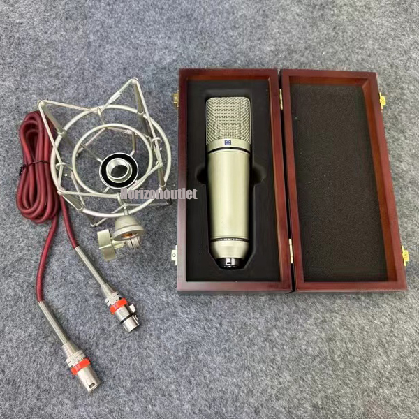 Top Quality U87 Professional Studio Microphone Set Super cardioid Vocal U 87 Wired Large-diaphragm Condenser Mic for Game TV Live Vocal Recording Performance