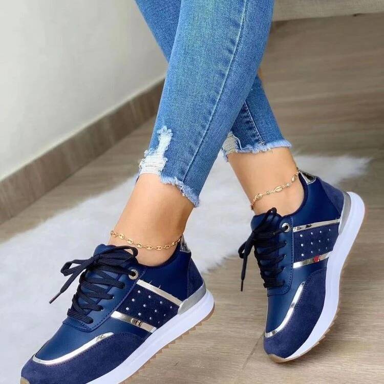Ddmyoutdoor Ddmyoutdoor Sneakers Summer Casual Shoes For Women S Outdoor Sports New Thick Soled Jogging PU Breathable Single Shoe Large Size Outdoor S