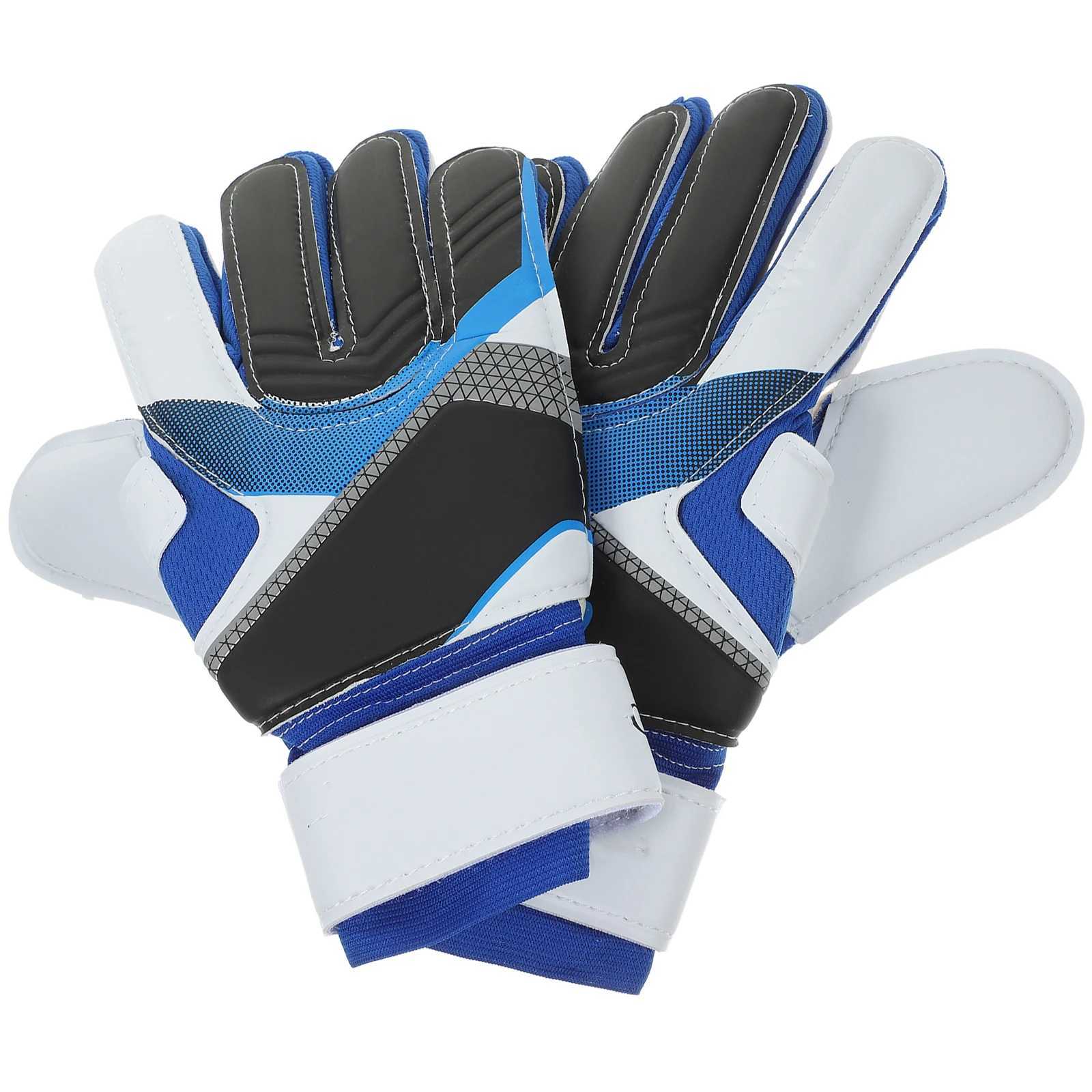Goalkeeper Gloves Protection Gear Adults Football with Finger Guard Protective Man XJ250606