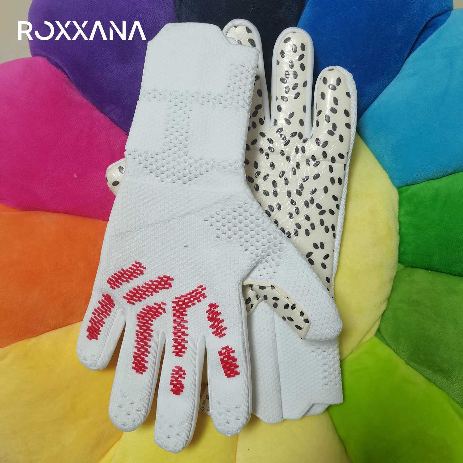ROXXANA Goalkeeper Gloves Have Strong Grip Strength Anti-Slip Durability Breathability Suitable For Football Training Matches XJ250606