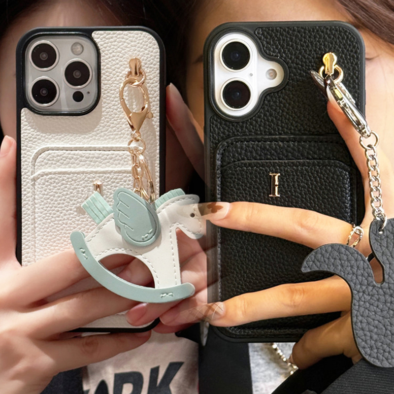 Designers Leather Card Insert Phone Case for IPhone 16 Pro Max 14 13 12 11 15 15pro max Fitted Cases Fashion Phones s24 Ultra s23 Plus Phone Case with Card Holder