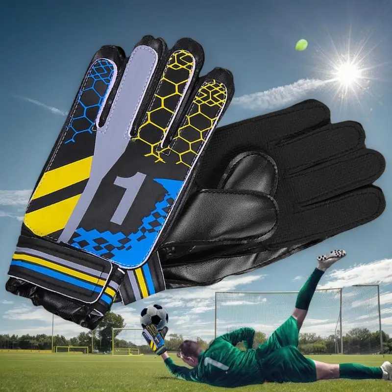 Goalie Gloves Adult Goal Keeper Gloves Adult Enhanced Grip Pads Protection Anti-Slip Equipment Gear For Training Sport BaseballXJ250606