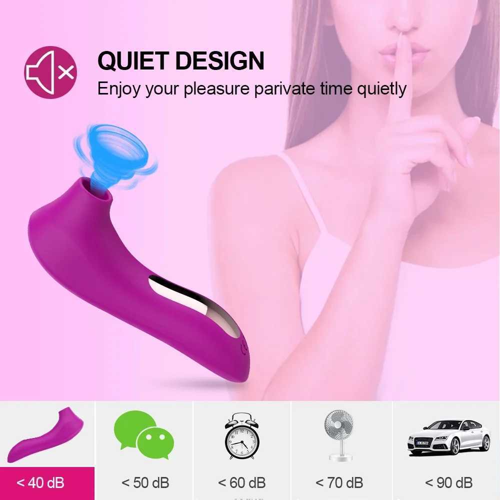 Powerful Sucker Vibrator Female Clitoris Sucking Clit Nipple Oral Vacuum Stimulator Massager Sex Toys Adults Goods for WomenXJ250607
