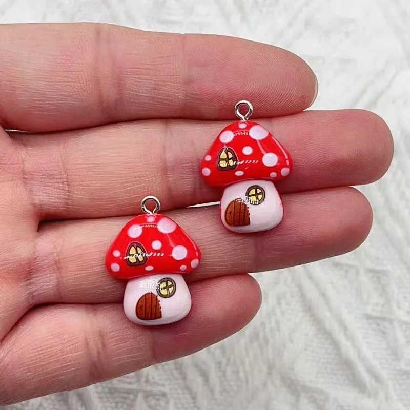 10Pcs Cartoon Animal Resin Charms Kaii DIY Decor Accessories Earring Keychain Necklace Trinket Pendant Jewelry Findings charms XJ250607