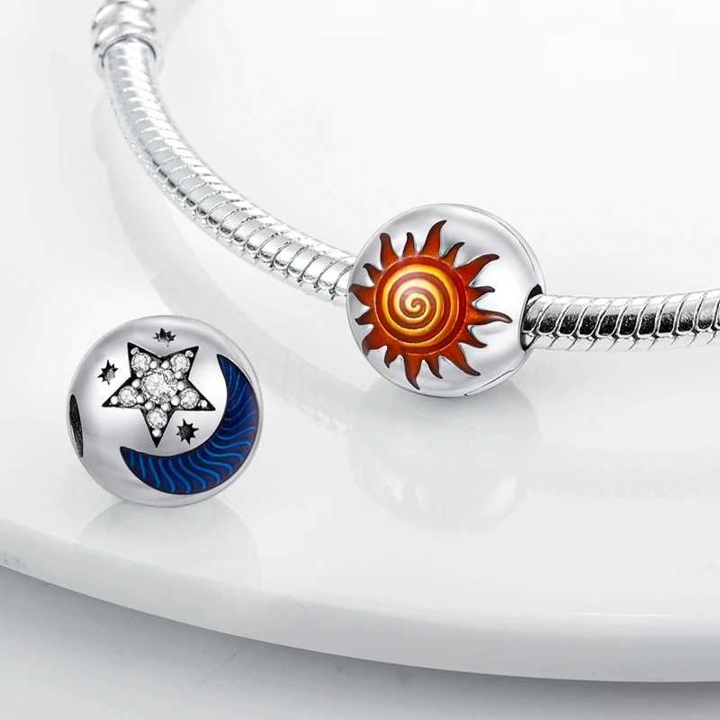 Clasp Clip Silver Plated Safety Chain Clip Charms Star Beads Stopper fit Original MULA Charm Bracelet Original DIY JewelryXJ250607