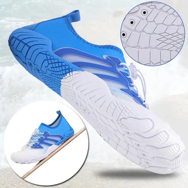 Swimming Men Beach Aqua Shoes Women Quick Dry Barefoot Upstream Surfing Slippers Unisex Hiking Water Shoes Women Wading Sneakers 250605