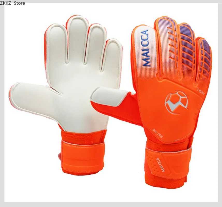 Professional Football Gloves Goalkeeper Thickened Latex Protection Adults Non-Slip Soccer Goalie Goalkeeper Football Gloves XJ250606