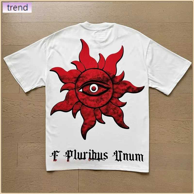 2025 Summer vintage Rose pattern God Spd Short sleeve top T-shirt unisex casual trend God Spd T-shirt clothing real photos X2506071