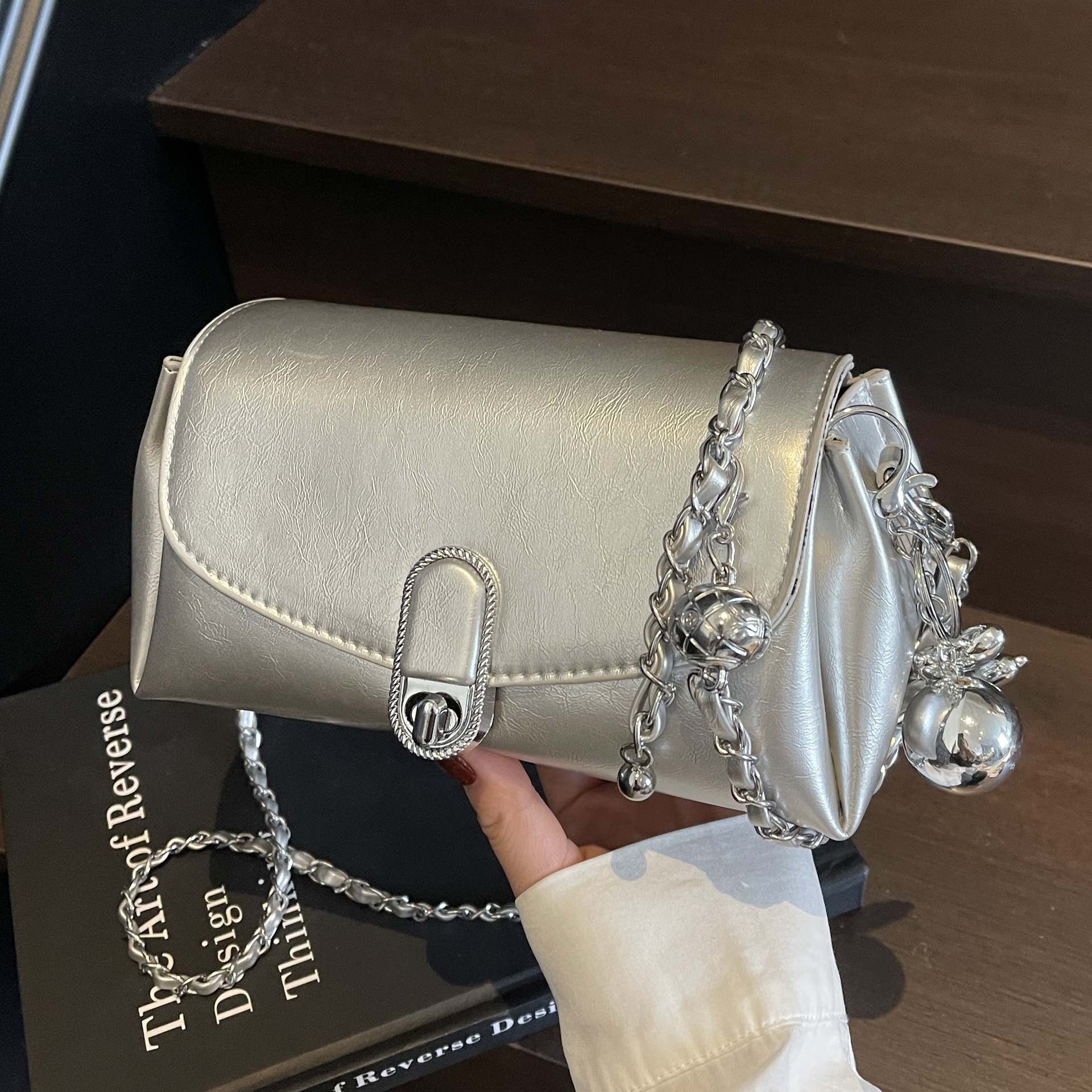 designer High-End Underarm Bag for Women 2025 New Trend Summer Crossbody Small Bag Fashion Simple Chain Bag Small Sq