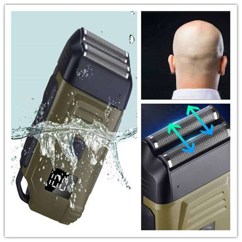 Wet Dry Electric Foil Fading Style Razor Man Bald Head Shaving Hine Quick Charger Beard Trimmer Washable Men Shaver
