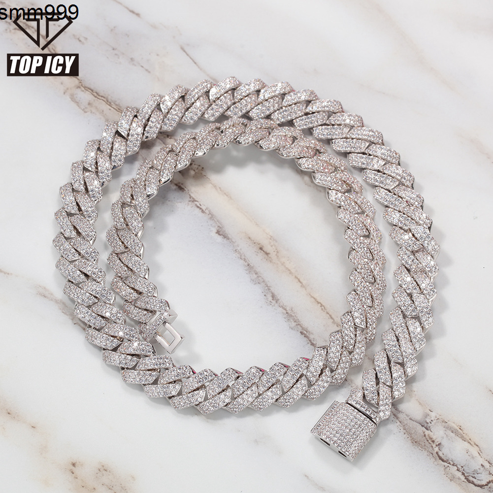 Hip Hop Luxury Mens Iced Out Micro Pave clear Cz Buckle Gold Plating 316l Stainless Steel Cuban Chain Bracelet