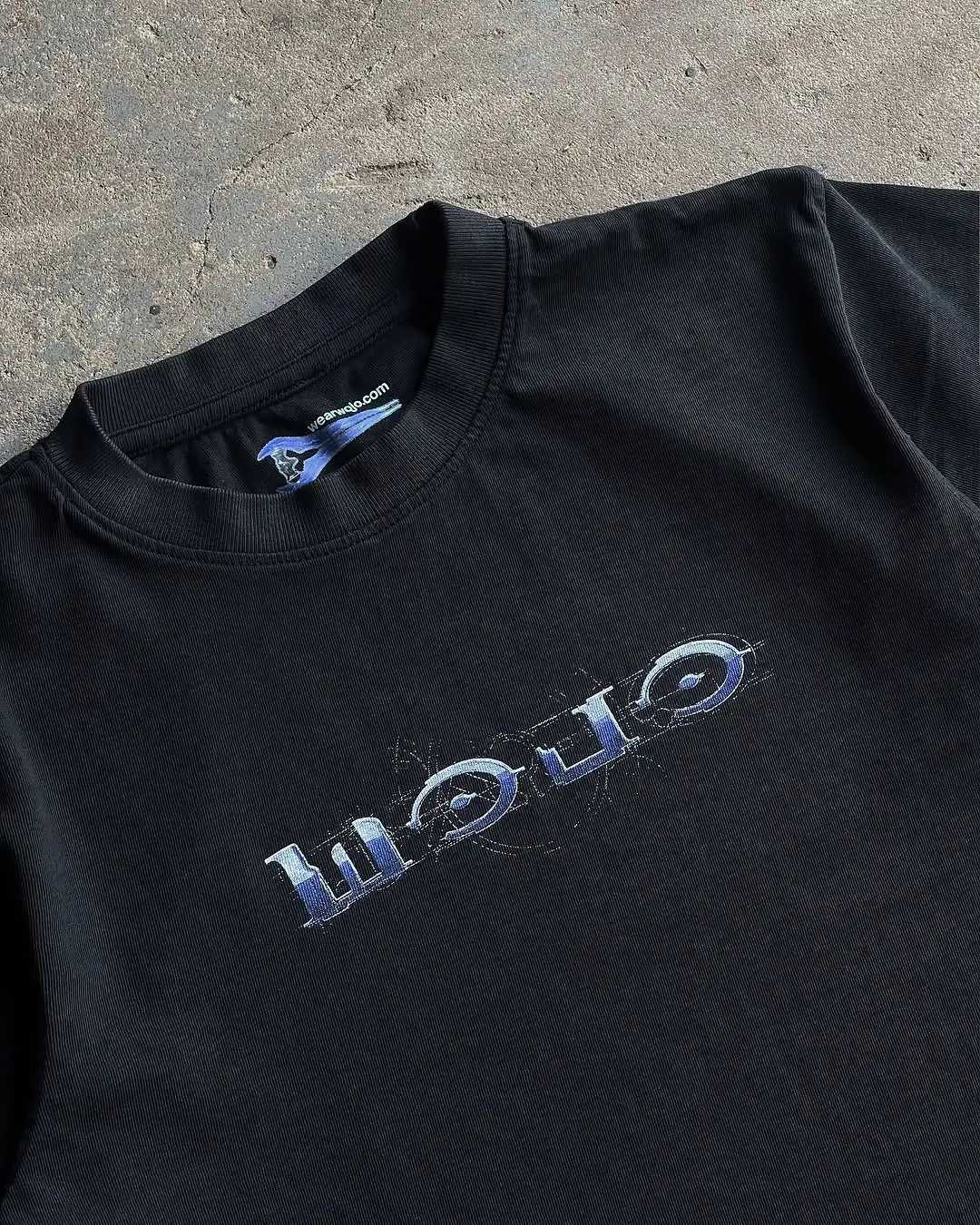 Y2K Fashion T-shirt Men Hip Hop Gothic Street Graffiti Oversized Cotton T-shirt Punk Short Sleeve Streetwear Casual Tops Tees W250607